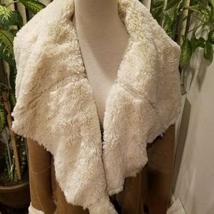 Faux Suede Tan Jacket